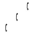 thumbnail image 4 of Transemion Decoration Door Handle With Strong Corrosion Resistance Unique Easy To Install 006N 3Set, 4 of 6
