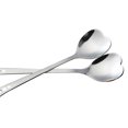 thumbnail image 3 of EeaseCA 10pcs Stainless Steel Heart Shape Spoons Scoop Stirring Spoon Tableware for Dessert Cake Coffee, 3 of 6