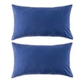 thumbnail image 1 of Outdoor Lumbar Cushion 12x20in - Aqua (2 Pack), 1 of 4