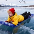 thumbnail image 1 of Lightweight Roll Up Carpet Sledge for Winter Outdoor Sports and Adventure with Durable Mat Design, 1 of 3