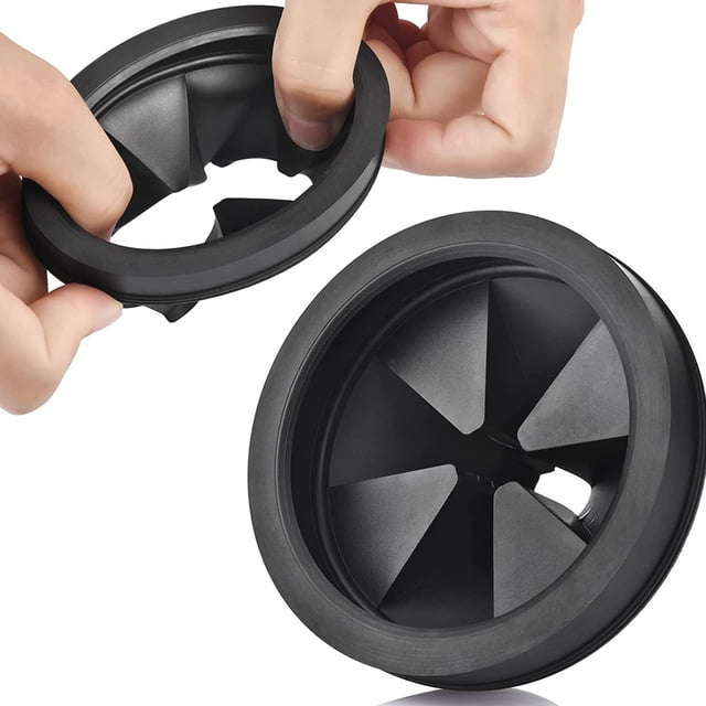 UsTZtai Garbage Disposal Splash Guard EPDM Rubber, 3 3/8 Inch Sink Baffle Drain Cover Replacement, Noise Reduction Sink Accessory