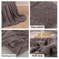 thumbnail image 4 of Summer Blankets and Throws,Throw Blankets for Couches and Sofas,Boho Throw Blanket,Throw Blankets for Outside,100X120cm Super Soft Warm Solid Warm Fleece Blanket Throw Rug Sofa Bedding, 4 of 9