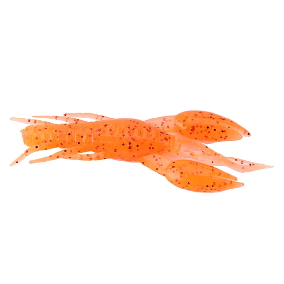 Écrevisse Souple, 4 Pcs Écrevisse de Pêche, Appât Puissant Écoresponsable Léger pour la Pêche à la Carpe et à l'Achigan Pêche