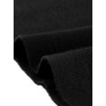 thumbnail image 5 of INSPIRE CHIC Robe Midi en Tricot pour Femme 2023 Automne Hiver à Manches Longues, Découpes, Col Rond, Blocs de Couleur, Ourlet Fendu, Bleu Foncé S, 5 of 5