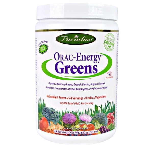 Paradise Herbs, ORAC-Energy Greens, 6.4 oz (182 g)