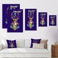 thumbnail image 4 of Designart Portrait de Cerf de Noël Mignon Art Mural Moderne et Contemporain sur Toile, 4 of 4