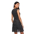thumbnail image 3 of No Boundaries Women's Ruffle Mesh Dress, 3 of 6