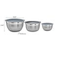 thumbnail image 2 of German Bowl With Grey Lids And Anti Skid Base, 2 of 2