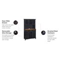 thumbnail image 3 of Homestyles Buffet of Buffets Wood Buffet with Hutch in Black, 3 of 15