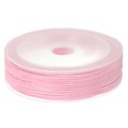 thumbnail image 1 of Unique Bargains Twisted Nylon Twine Thread Beading Cord 1.5mm 20M/65 Feet Extra Strong Braided Nylon String, Pink, 1 of 6