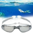 thumbnail image 1 of High-Definition -Fog Swimming Goggles with Large Electroplated Frame for Adults and Competitive Swimmers, 1 of 6