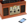 thumbnail image 4 of Victrola Classic Wood Bluetooth Record Player - Mahogany, 4 of 9