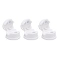 thumbnail image 2 of Magnetic Cable Clips, Universal 3PCS High Toughness Adhesive Wire Keeper  for Home Office Car White,Black, 2 of 7