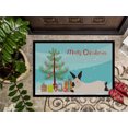 thumbnail image 3 of Caroline's Treasures BB9334MAT California White Rabbit Tapis de Noël Intérieur Ou Extérieur, 18 x 27 Po,, 3 of 4