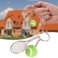 thumbnail image 2 of Tennis - Themed Alloy Keychain - Sports Souvenir, 2 of 5