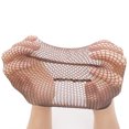 thumbnail image 4 of Hi.FANCY 2pcs/set Wig Cap Elastic Nylon Hair Net Unisex Snood Cosplay Party Hairdressing Accessories, One-Open, Coffee, 4 of 9