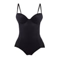 thumbnail image 1 of Breezora Backless Shapewear Bodysuit Seamless Tummy Control Full Body Shaper Built In Support Comfortable Fit XL Size Black, 1 of 6