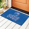 thumbnail image 1 of Gamer Time Game Over Tapis Paillasson, Tapis Antidérapant Lavable en Machine Tapis de Sol Tapis de Porte, 36 Pouces x 24 Pouces, 1 of 6