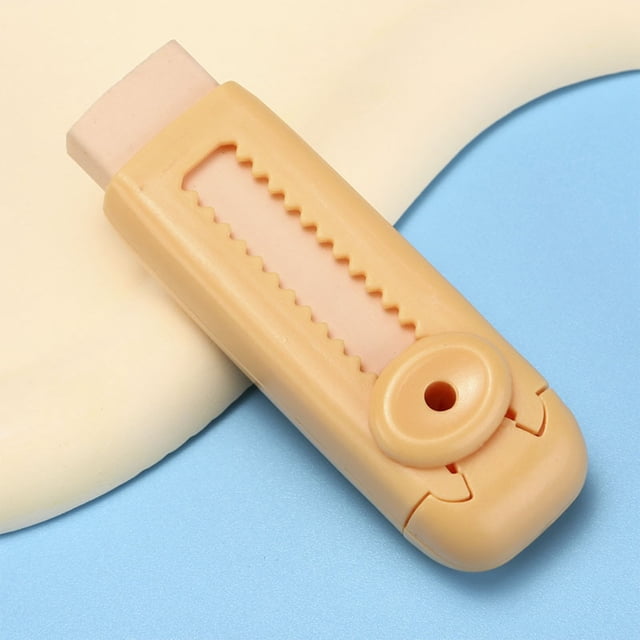 5Pcs Eraser For Study, Fufafayo Eraser for Study, Handy Eraser for Classroom And Office, Plastic Eraser for Pencil And Pen, Long-Lasting Study Stationery for Homework And Exams