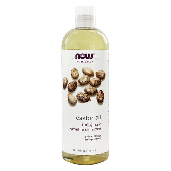 NOW Foods - NOW Solutions Huile de Ricin - 16 fl oz