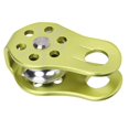 thumbnail image 2 of Outdoor Rock Climbing Pulley Fixed Sideplate Single Pulley High Altitude Survival Tool GearGreen, 2 of 14