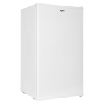 Koolatron Compact Fridge w/ Freezer,3.2 cu ft (91L) Space-Saving Flat-White