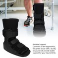thumbnail image 3 of Walking Boot, Plastic Sponge Rubber Sturdy Construction Ergonomics  Air Permeability Fracture Boot Comfortable Walk Orthopedic Boot For Ankle Injuries, Fractures, Sprains, 3 of 8