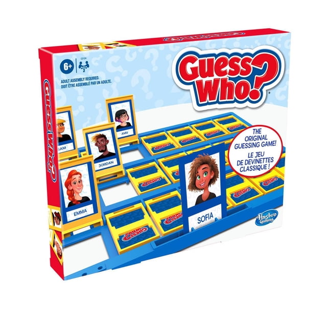 Guess Who? Game Original Guessing Game for Kids Ages 6 and Up For 2 Players