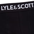 thumbnail image 5 of LYLE&SCOTT Men's Boxer Shorts, 3-Pack - Barclay Core Trunks, Stretch Cotton Black/Grey/White L (Large), 5 of 5