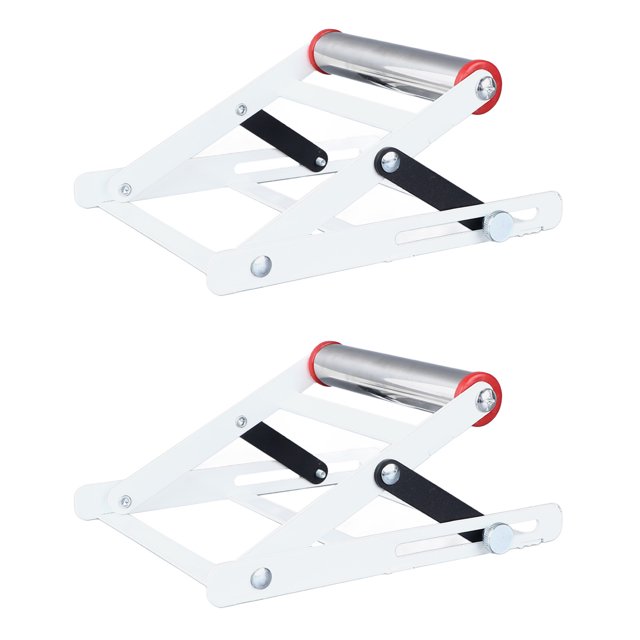 Adjustable Cutting Machine Support Frame Foldable 55-135mm Height Adjustable Metal Cutting Machine Support Stand, Made From Premium Stainless Steel and Iron, for Efficient Cutting