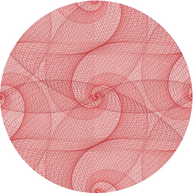 Ahgly Company Tapis d'Intérieur Ronds Transitionnels Pastel Rose Lavables à la Machine, 7 Pieds Rond