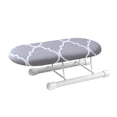 thumbnail image 3 of veasfak Small Tabletop Ironing Board Ironing Cuffs Neckline Foldable Legs for Apartments Gray, 3 of 7