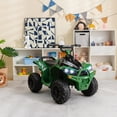 thumbnail image 2 of Costway 12V Battery Powered Kids Ride On ATV Electric 4-Wheeler Quad Car with  MP3 & Light, 2 of 10