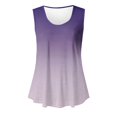 thumbnail image 4 of Yuyuzo Débardeurs pour Femmes Été Sans Manches T-Shirt Décontracté Col Rond Chic Color Block Blouse Fluide de Plage, 4 of 6
