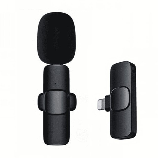 Professional Wireless Lavalier Microphone Plug & Play for iPhone iPad Android USB-C Phone Laptop Audio Video Recording Microphone for YouTube / TikTok / Interviews / Vlog Live Podcast