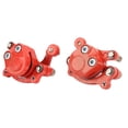 thumbnail image 2 of Sport Car Brake Caliper, 2PCS Metal Brake Caliper High Toughness  For Braking, 2 of 8