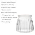 thumbnail image 3 of Small Yogurt Jars,Encheng 4 oz Clear Glass Jars With Lids,Glass Yogurt Container With Caps(PE),Replacement Glass Pudding Jars,Clear Glass Containers For Milk,Ramekin,Jams,Jelly,Mousse 40 Pack …, 3 of 4