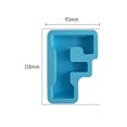 thumbnail image 2 of Suncoda Silicone Baking Mold, Alphabet Cake Baking Mould English Letter Mould Alphabet Letter, 2 of 2