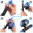 thumbnail image 4 of Spinning Rod,Kids Pole Rod And Reel With Lures Lines Combo Kit With And Reel Combo Pole Kit Rod 59''/47.2'' Pole Portable Qisuo Mewmewcat Pole Portable With Combo 59''/47.2'' Pole, 4 of 6