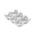 thumbnail image 2 of Porte-œufs à 6 Trous, Rangement pour Œufs, pour Comptoir de Cuisine, Blanc, 2 of 8