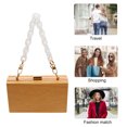 thumbnail image 4 of Shisuyan Chaîne Sangle Sac à Main Attachable Couleur Assortie pour Pochettes 1Pcs 13.8X0.6X0.2In, 4 of 8