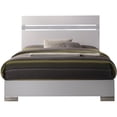thumbnail image 1 of ACME Naima II Queen Panel Bed in White, 1 of 2