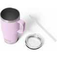 thumbnail image 4 of YETI Rambler Tasse en Paille 25 oz, Isolée sous Vide, Acier Inoxydable, Fleur de Cerisier, 4 of 8