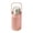 Pink, variant on Birdeem 1L Stainless Steel Insulated Bottle – Double-Wall Vacuum, Tea Strainer, Outdoor & Gym Use
