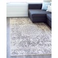 thumbnail image 2 of Unique Loom Tapis de Bordure Richmond 10' x 13' Rectangle Blanc/gris, 2 of 2