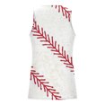 thumbnail image 4 of LSLJS Débardeurs de Baseball pour Hommes Été Décontracté Sans Manches T-Shirt Imprimé Baseball, 4 of 5