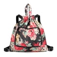 thumbnail image 1 of Foldable Travel Backpack for Women, 20-35L Capacity, Waterproof Nylon, Dry/Wet Separation Compartment, Lightweight Compact Design, Fits 3–5 Days Travel Clothes, 1 of 2