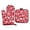 Red, variant on ZXNWN Oven Mitts, Heat Resistant Pot Holders and Cooking Gloves for Kitchen, Non-Slip Barbecue Grill Gloves with Thick Padding for Safety