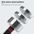 thumbnail image 4 of Adjustable Steel Dumbbell Set Compact and Portable Hand Weights for, 4 of 8