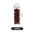 thumbnail image 2 of Bigersell Push Top Food Storage Containers, Airtight Kitchen Cereal Containers Storage for Pantry Organization Stackable One Button Opening Dry Food Containers Flour and Sugar Containers D One Size, 2 of 4
